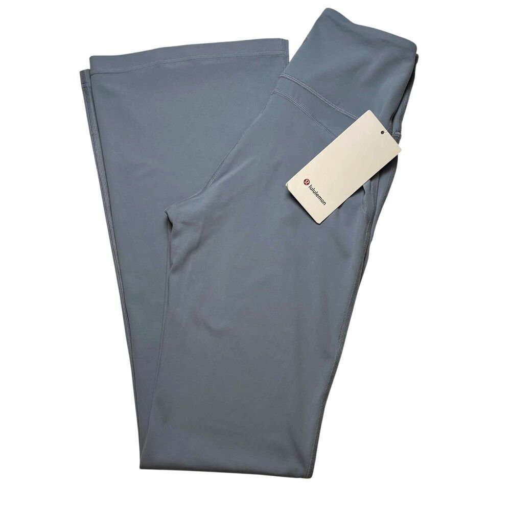 Lululemon Groove Super-High-Rise Flared Pant Nulu *Chambray - Picture 2 of 11